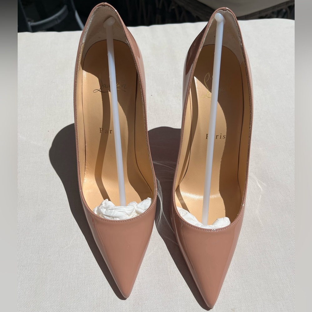 Christian Louboutin Nude Kate Pumps